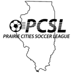 PCSL logo centered lettering